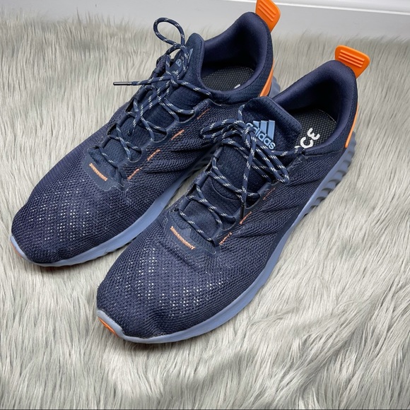 Adidas Alphabounce City Running Shoes Navy Orange Climate Control Size 13 Men’s - Picture 2 of 11